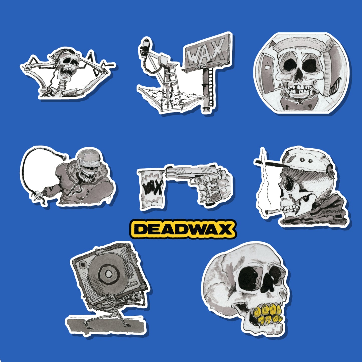 DeadWax Sticker Pack