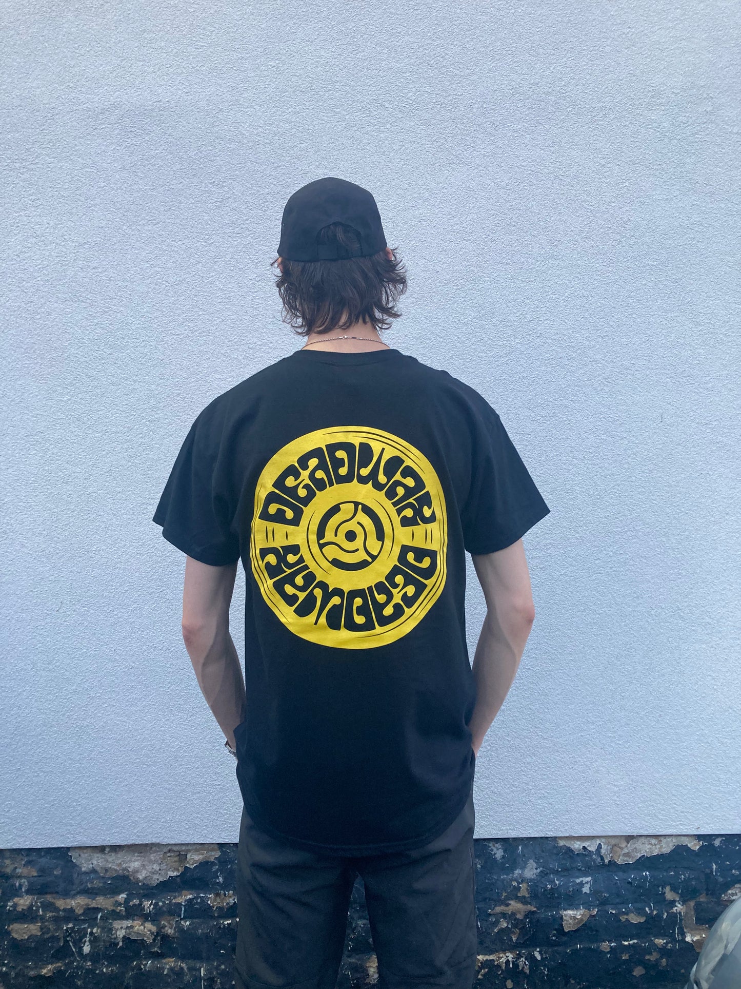 DeadWax T-Shirt (Yellow Print)