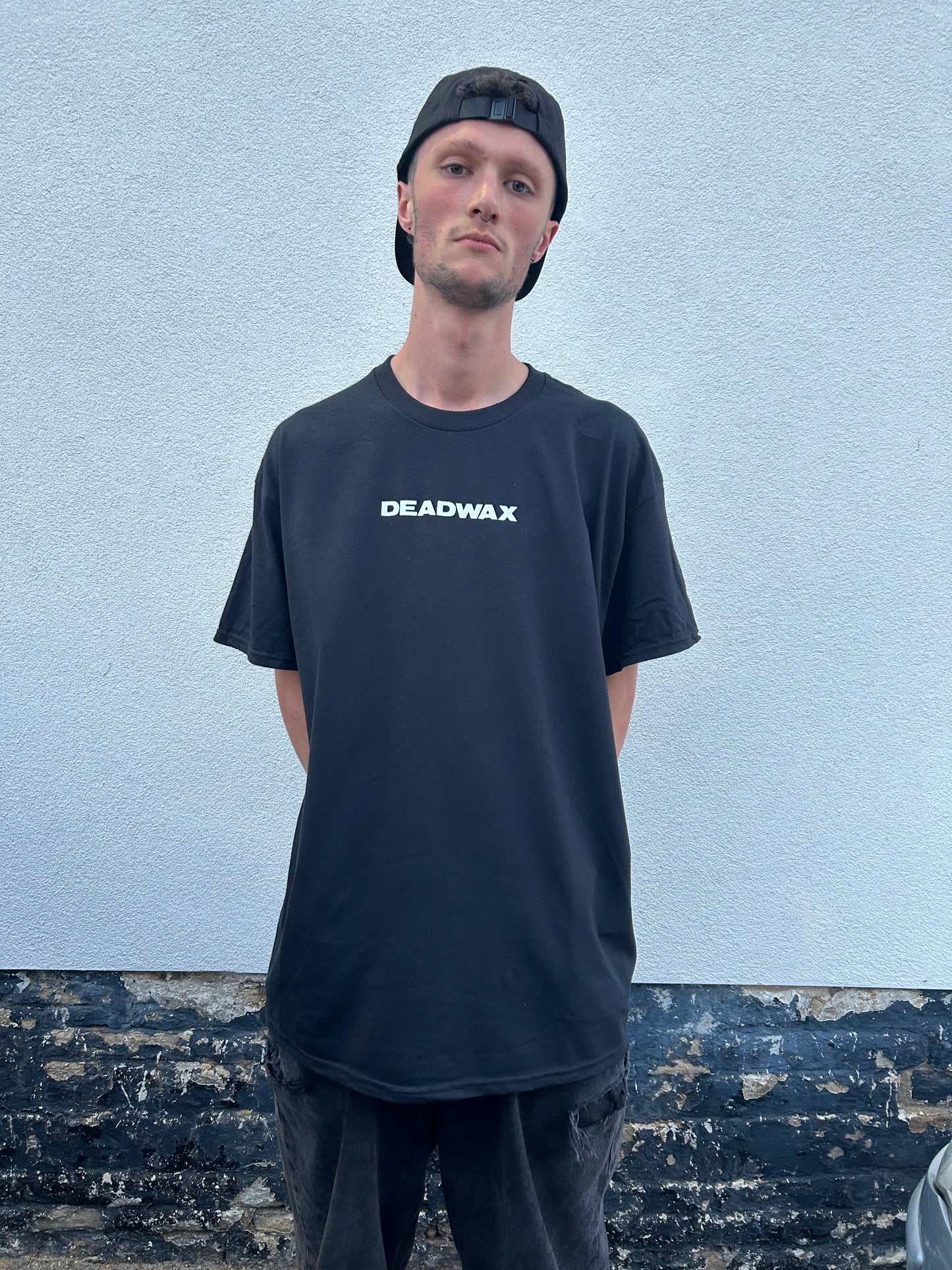 DeadWax T-Shirt (White Print)