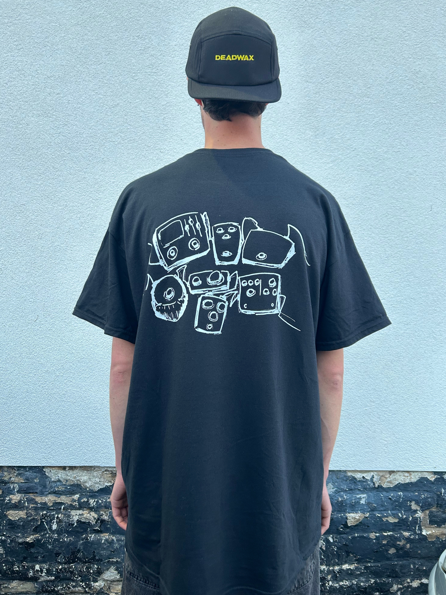DeadWax T-Shirt (White Print)